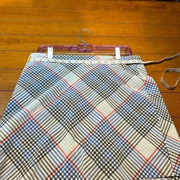 EUC Lady Hagen Blue 7 Red Skort Size 6 #SK #1 - Picture 4 of 5